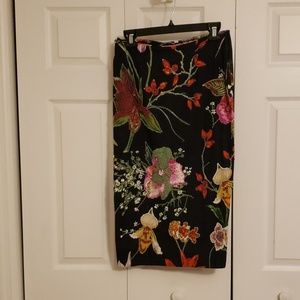 Extraordinary beaded cocktail skirt